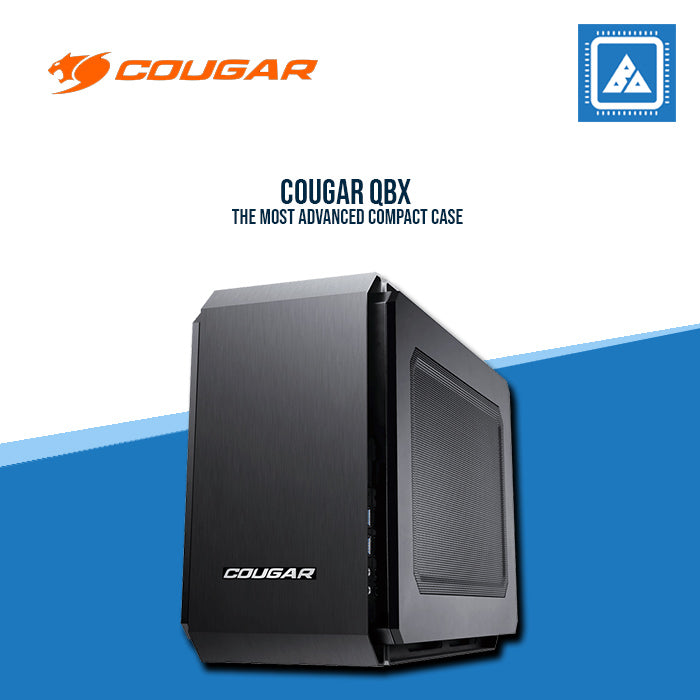 COUGAR QBX ULTRA COMPACT GAMING CASE /ATX PSU COMPATIBLE/ 1*FAN (M-ITX) COUGAR QBX ULTRA COMPACT GAMING CASE /ATX PSU COMPATIBLE/ 1*FAN (M-ITX)